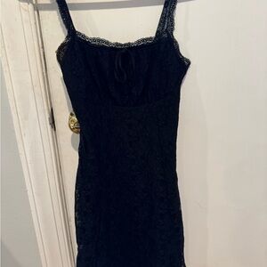 Forever 21 black lace dress size small